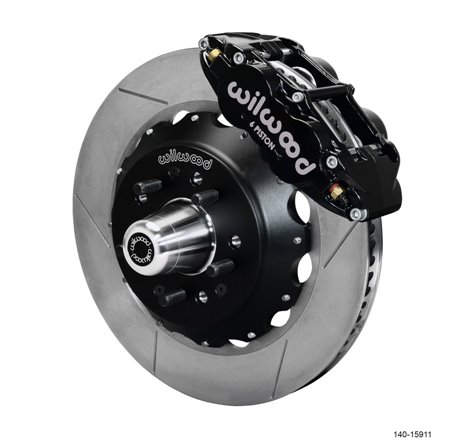 Wilwood Narrow Superlite 6R Front Big Brake Kit 14.00in GT competition Series Rotor - Black