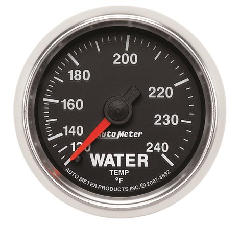 Autometer GS 52mm 120-240 Deg F Mechanical Water Temperature Gauge