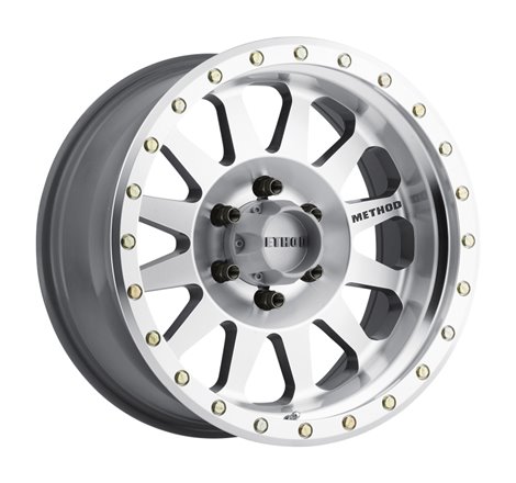 Method MR304 Double Standard 16x8 0mm Offset 6x5.5 108mm CB Machined/Clear Coat Wheel