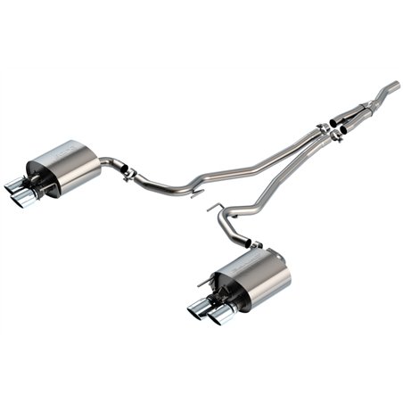 Borla 19-20 Ford Mustang Ecoboost 2.3L 2.25in S-type Exhaust w/ Valves