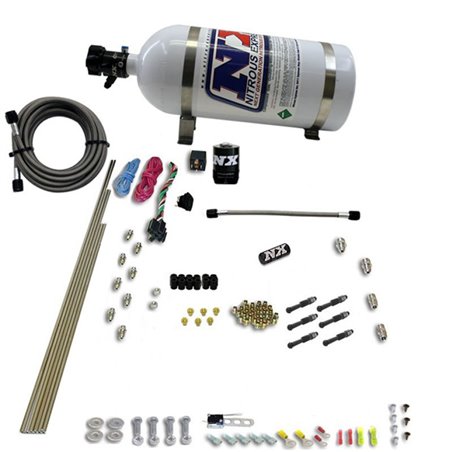 Nitrous Express 6 Cyl Dry Direct Port Nitrous Kit w/ 10lb Bottle