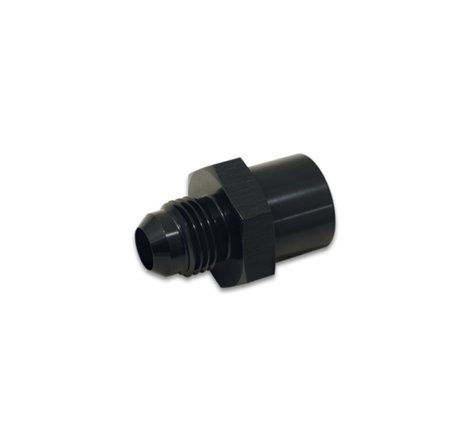 Vibrant M14 x 1.5 Female to -6AN Male Flare Adapter - Anodized Black