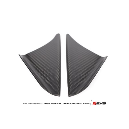 AMS Performance 2020+ Toyota GR Supra Anti-Wind Buffeting Kit - Matte Carbon