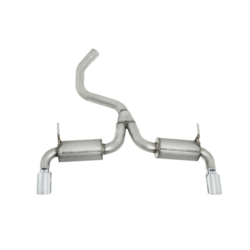 Gibson 14-20 Jeep Cherokee 3.2L 2.5in/2.25in Cat-Back Dual Split Exhaust - Stainless