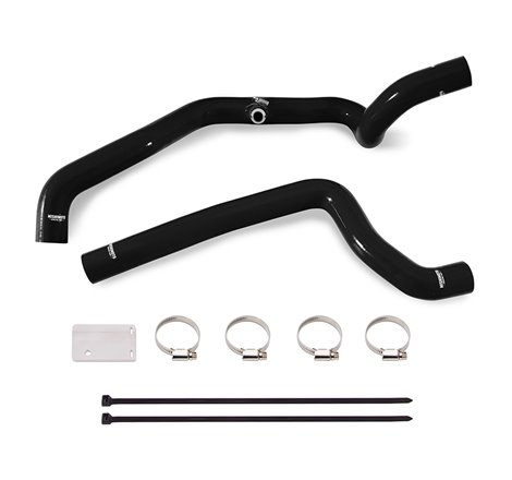 Mishimoto 18+ Jeep Wrangler JL 2.0L Black Silicone Radiator Coolant Hose Kit