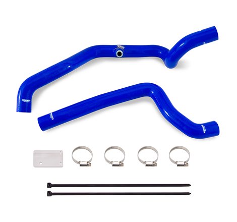 Mishimoto 18+ Jeep Wrangler JL 2.0L Blue Silicone Radiator Coolant Hose Kit