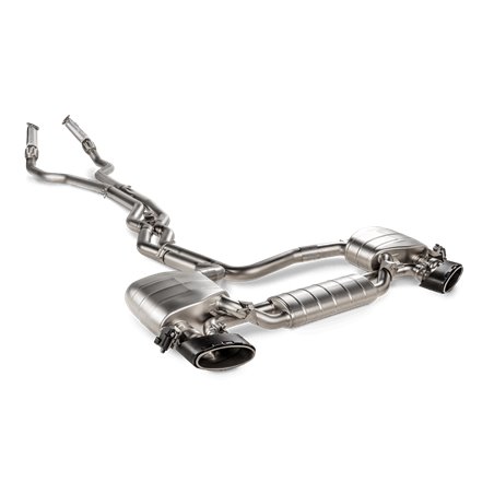 Akrapovic 20-22 Audi RS6 Avant (C8) Evolution Line Cat Back (Titanium) (Req Link Pipe Set)