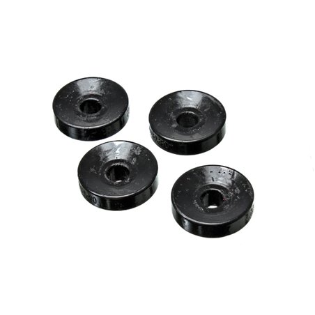 Energy Suspension 06-11 Honda Civic SI Black Rear Shock Upper Bushing Set