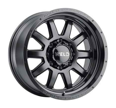 Weld Off-Road 20x9 8x170 ET00 5.00BS 125.1 Hub Bore Satin Black Stealth 101 Wheel