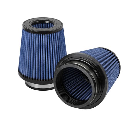 aFe MagnumFLOW Air Filters UCO P5R A/F P5R 4F x 6B x 4-1/2T (Inv) x 6H (Pair)