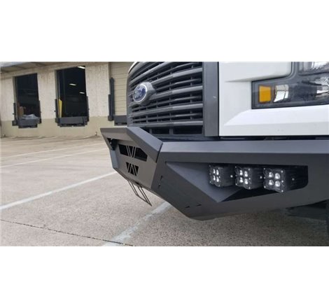 Road Armor 15-17 Ford F150 SPARTAN Front Bumper - Tex Blk