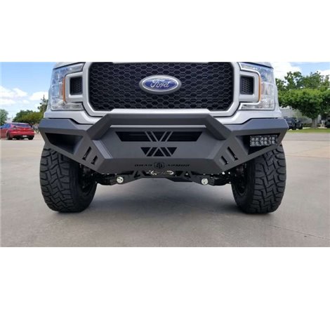 Road Armor 18-20 Ford F150 SPARTAN Front Bumper Bolt-On Pre-Runner Guard - Tex Blk