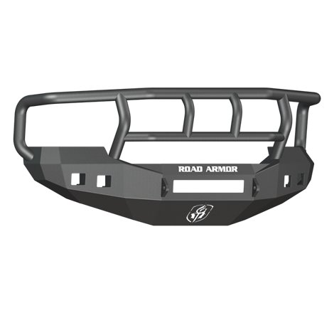 Road Armor 05-07 Ford F-250 Stealth Front Bumper w/Titan II Guard Wide Flare - Tex Blk