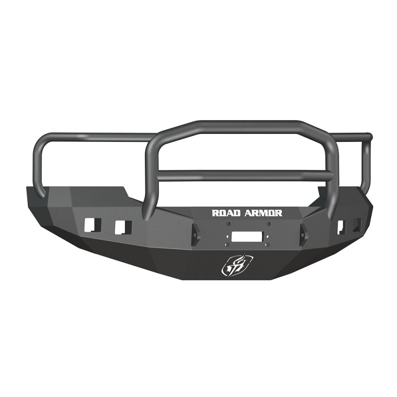 Road Armor 05-07 Ford F-250 Stealth Front Winch Bumper w/Lonestar Guard - Tex Blk