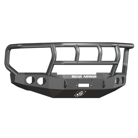 Road Armor 08-10 Ford F-250 Stealth Front Winch Bumper Titan II GuardWide Flare - Tex Blk