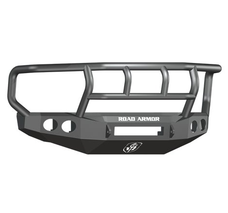 Road Armor 08-10 Ford F-250 Stealth Front Bumper Titan II GuardWide Flare - Tex Blk