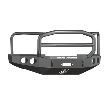 Road Armor 08-10 Ford F-250 Stealth Front Winch Bumper w/Lonestar Guard - Tex Blk