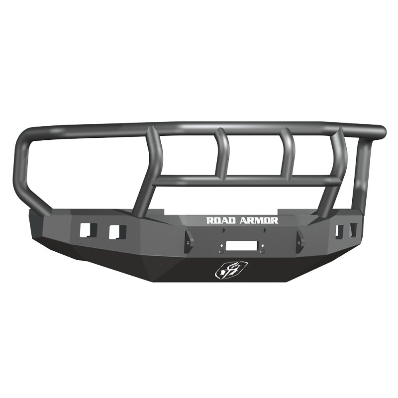 Road Armor 08-10 Ford F-250 Stealth Front Winch Bumper w/Titan II Guard Wide Flare - Tex Blk