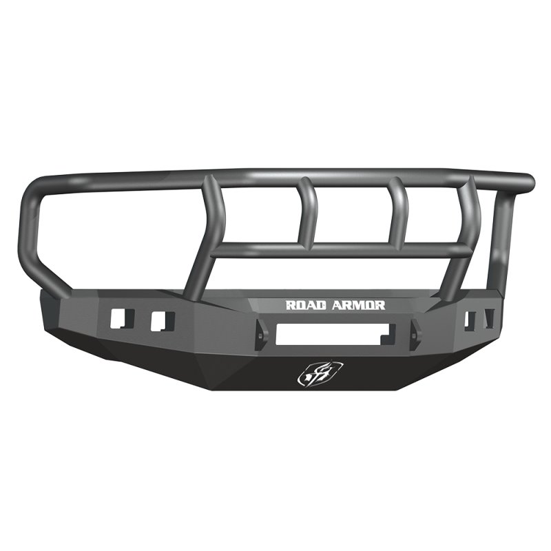 Road Armor 08-10 Ford F-250 Stealth Front Bumper w/Titan II Guard Wide Flare - Tex Blk