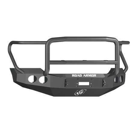 Road Armor 11-16 Ford F-250 Stealth Front Winch Bumper w/Lonestar Guard - Tex Blk