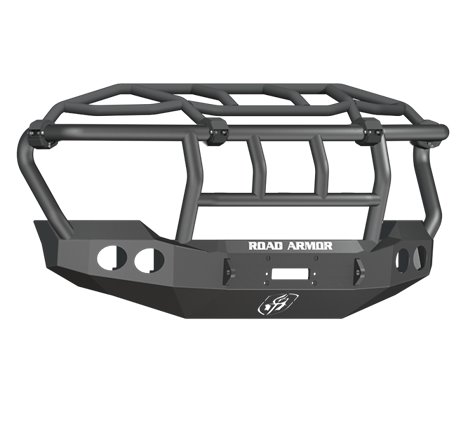 Road Armor 11-16 Ford F-250 Stealth Front Winch Bumper w/Intimidator Guard - Tex Blk