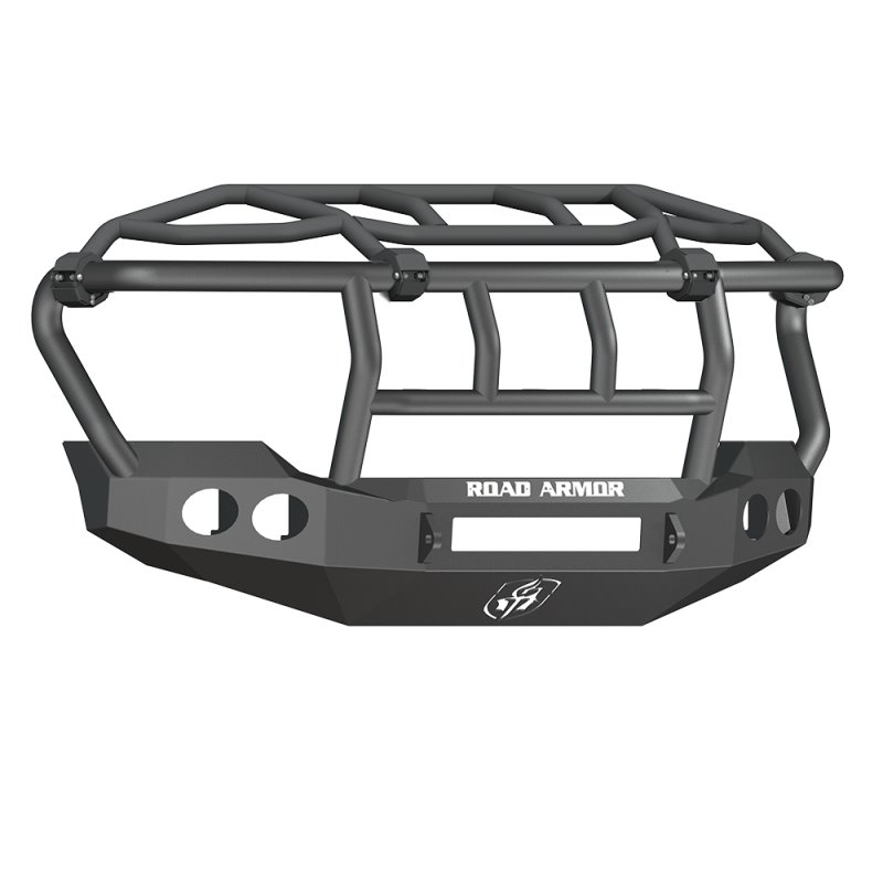 Road Armor 11-16 Ford F-250 Stealth Front Bumper w/Intimidator Guard - Tex Blk