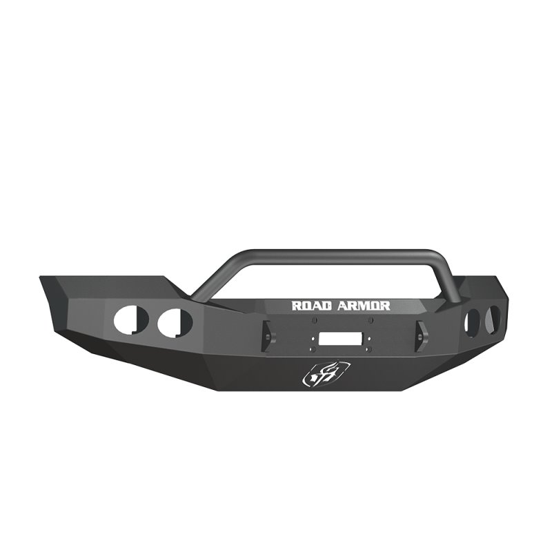 Road Armor 11-16 Ford F-250 Stealth Front Winch Bumper w/Pre-Runner Guard - Tex Blk