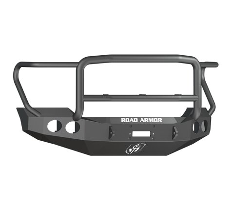 Road Armor 11-16 Ford F-250 Stealth Front Winch Bumper w/Lonestar Guard - Tex Blk