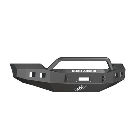 Road Armor 11-16 Ford F-250 Stealth Front Winch Bumper w/Pre-Runner Guard - Tex Blk