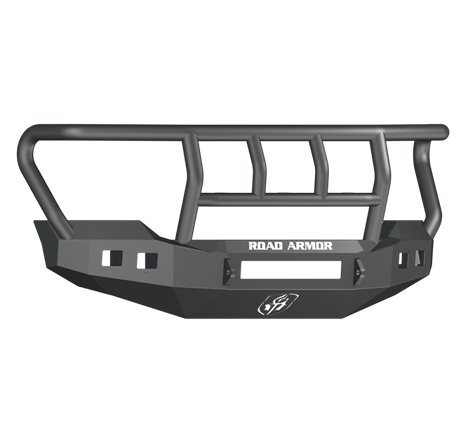 Road Armor 11-16 Ford F-250 Stealth Front Bumper w/Titan II Guard Standard Flare - Tex Blk