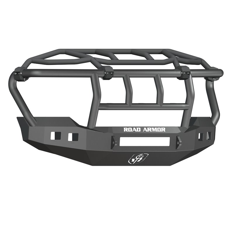 Road Armor 11-16 Ford F-250 Stealth Front Bumper w/Intimidator Guard - Tex Blk