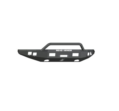 Road Armor 10-14 Ford Raptor Stealth Front Winch Bumper w/Pre-Runner Guard - Tex Blk