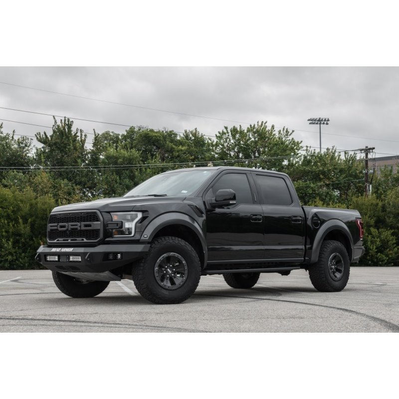 Road Armor 17-20 Ford Raptor Stealth Front Non-Winch Bumper - Tex Blk