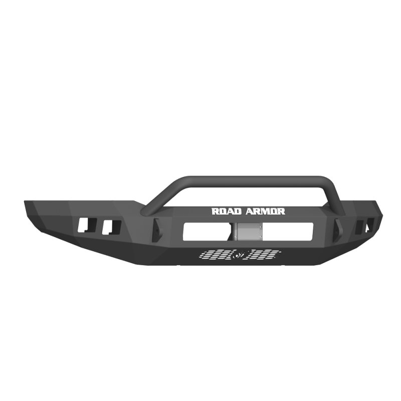 Road Armor 17-20 Ford Raptor Stealth Front Bumper w/Pre-Runner Guard - Tex Blk