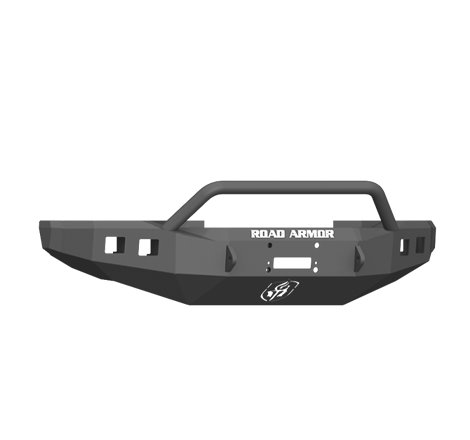 Road Armor 17-20 Ford F-250 Stealth Wide Fender Front Winch Bumper w/Pre-Runner Guard - Tex Blk