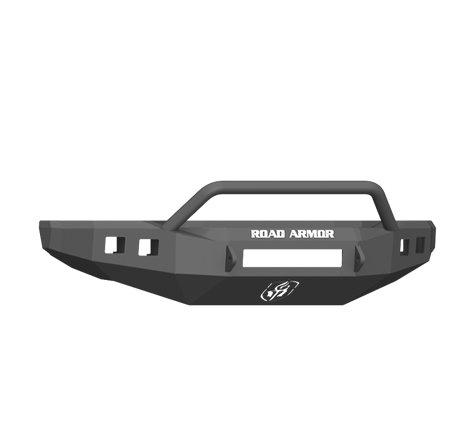 Road Armor 17-20 Ford F-250 Stealth Wide Fender Flare Front Bumper w/Pre-Runner Guard - Tex Blk