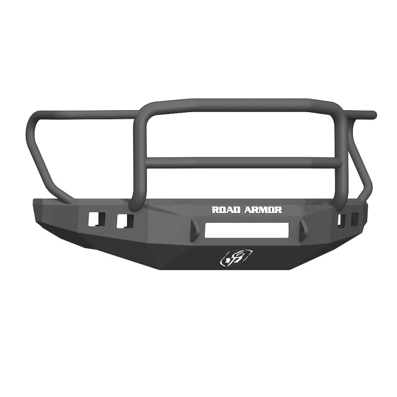 Road Armor 17-20 Ford F-250 Stealth Wide Fender Flare Front Bumper w/Lonestar Guard - Tex Blk