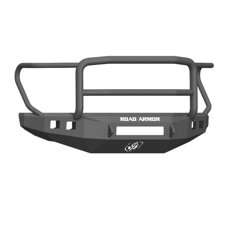 Road Armor 17-20 Ford F-250 Stealth Wide Fender Flare Front Bumper w/Lonestar Guard - Tex Blk