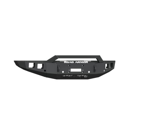 Road Armor 19-20 Ford Ranger Stealth Front Winch Bumper w/Pre-Runner Guard - Tex Blk