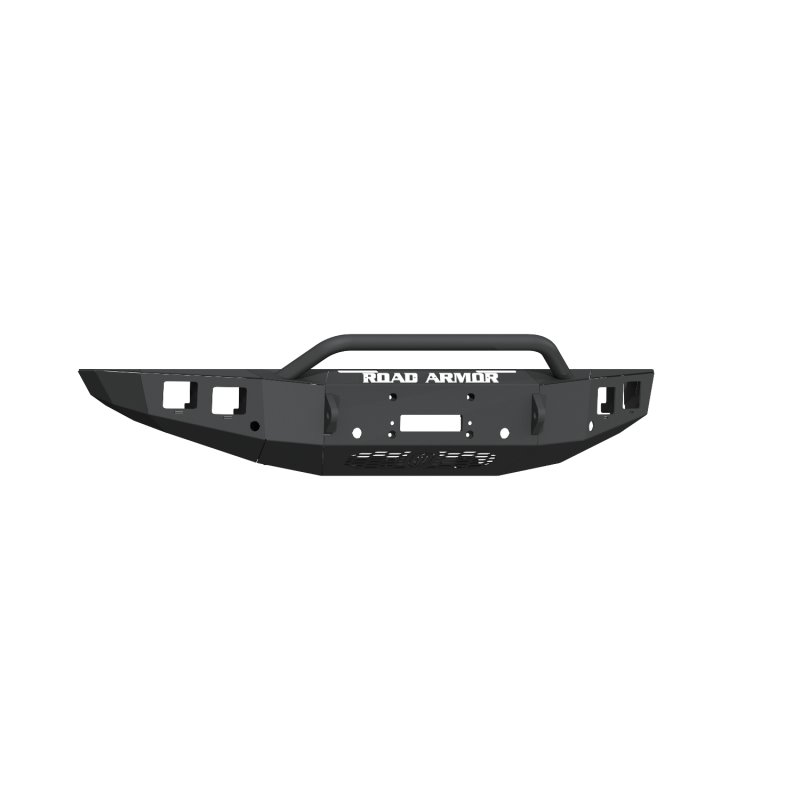 Road Armor 19-20 Ford Ranger Stealth Front Winch Bumper w/Pre-Runner Guard - Tex Blk