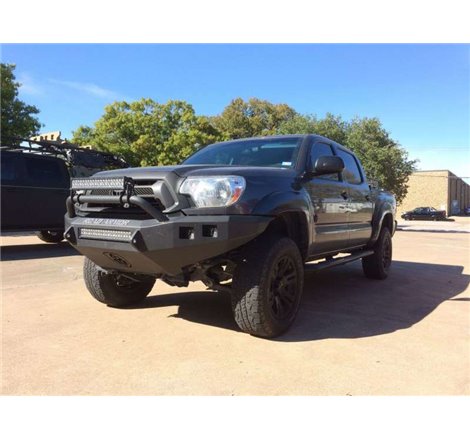 Road Armor 12-15 Toyota Tacoma Stealth Front Bumper w/Pre-Runner Guard - Tex Blk