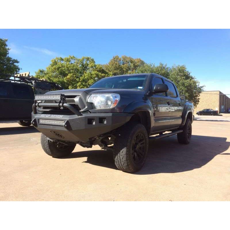 Road Armor 12-15 Toyota Tacoma Stealth Front Bumper w/Pre-Runner Guard - Tex Blk