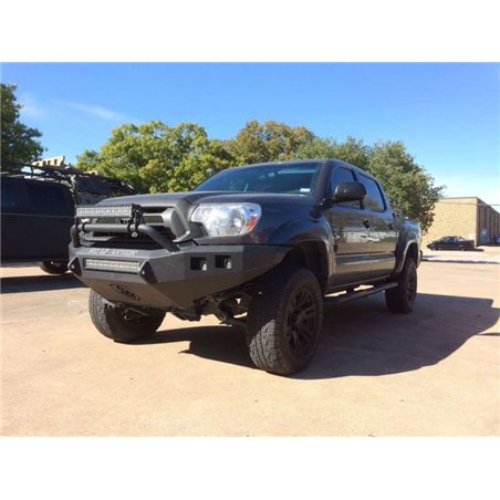 Road Armor 12-15 Toyota Tacoma Stealth Front Bumper w/Pre-Runner Guard - Tex Blk