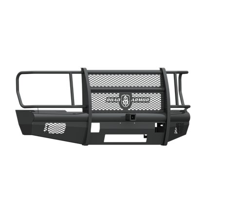 Road Armor 08-08 Ford F-250 Vaquero Front Bumper Full Guard 2in Receiver - Tex Blk