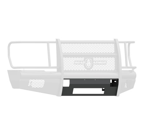 Road Armor 08-10 Ford F-250 Vaquero Front Non-Winch Plate - Tex Blk