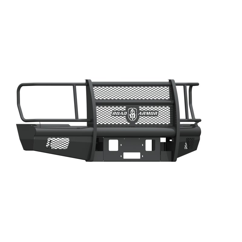 Road Armor 08-10 Ford F-250 Vaquero Front Non-Winch Plate (Plate ONLY - No Bumper) - Tex Blk