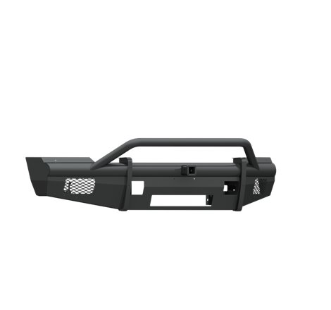 Road Armor 11-16 Ford F-250 Vaquero Front Bumper w/Pre-Runner Guard 2in Receiver - Tex Blk