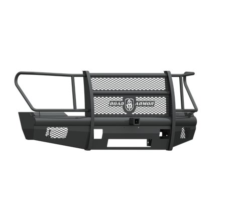 Road Armor 11-16 Ford F-250 Vaquero Front Bumper Full Guard 2in Receiver - Tex Blk