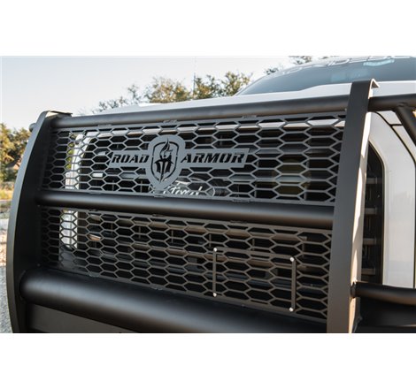 Road Armor 15-17 Ford F-150 Vaquero Front Bumper Full Guard - Tex Blk