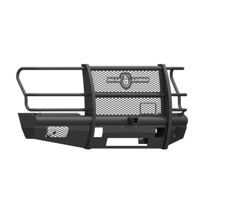 Road Armor 17-20 Ford F-250 Vaquero Front Bumper Full Guard 2in Receiver - Tex Blk